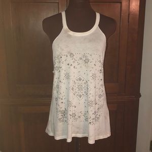 Billabong Floral Tank Top size S Tie Dye Styke